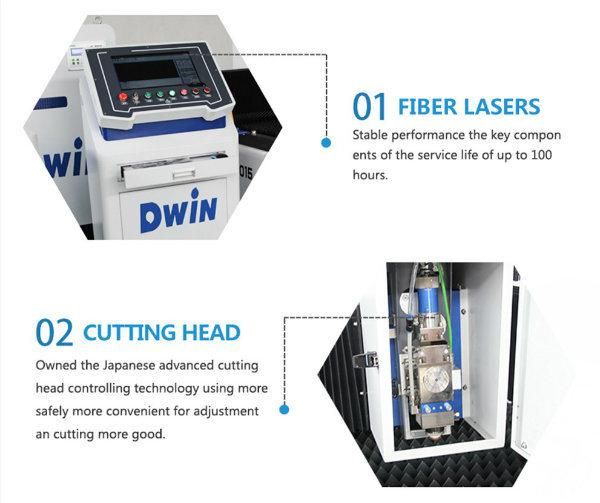 High Precision Fiber Laser Cutting and Engraving Machine for Metal