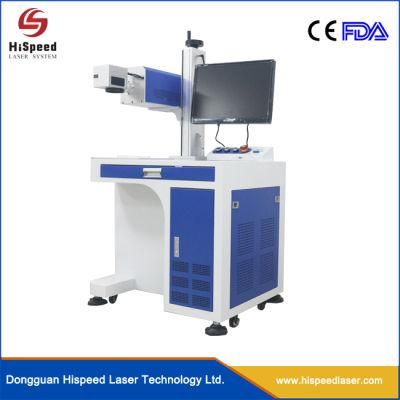 30W Hispeed PVC Printing Flying Type CO2 Laser Marking Machine