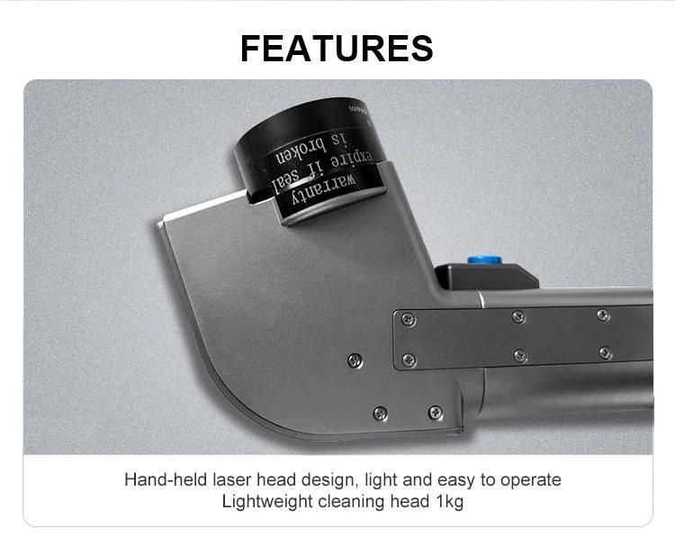 Laser Rust Remover Hand Held Laser Cleaning System for Metal Surface Oil Rust Coating Removal