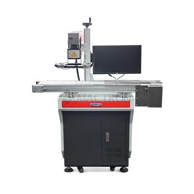 Auto Focus Camera Laser Marking Machine CCD Fiber Laser Marking Engraving Machine