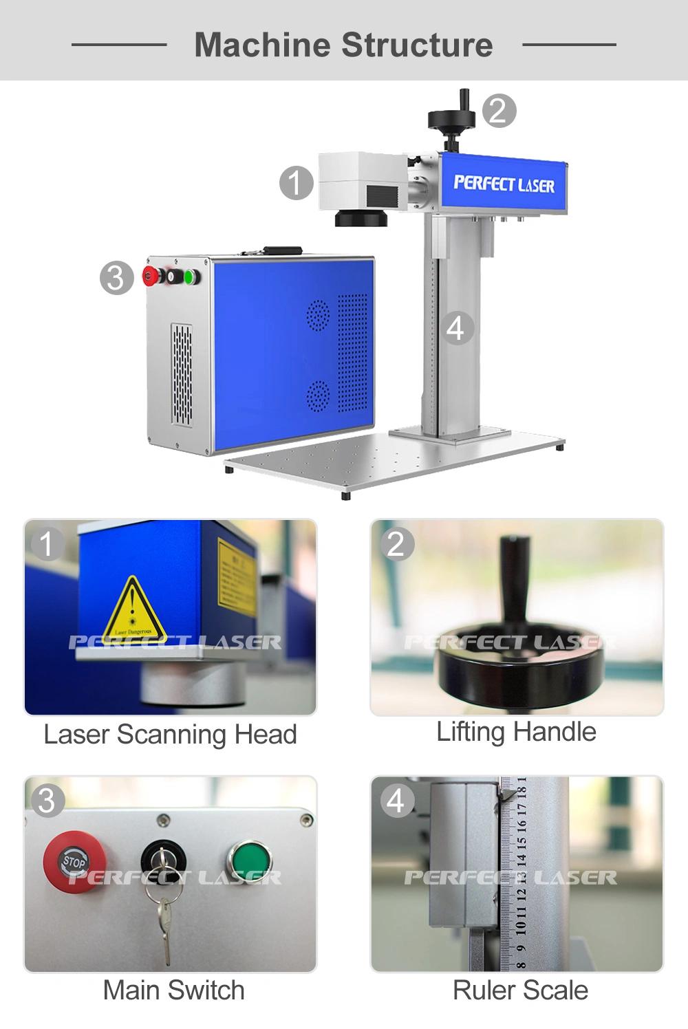 High Speed Scanner 10W 20W 30W 50W Fiber Laser Marker