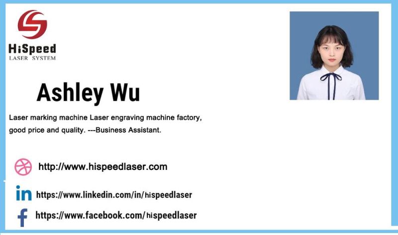 Hispeedlaser UV Flying Laser Marking Machine for Face Mask Kn95