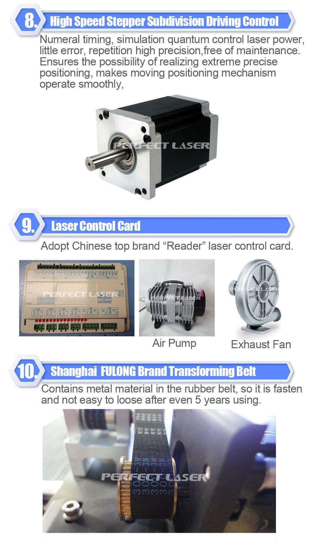 High Quality Acrylic Keychain CO2 Laser Engraving Cutting Machine