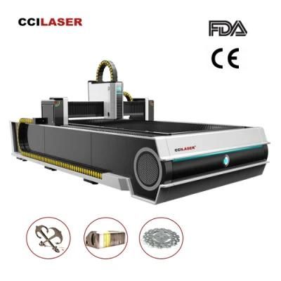 Flc-3015c 2000W Ipg Stainless Steel Fiber Laser CNC Cutting Machine for Aviation Industry