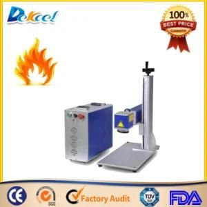 20W Fiber Laser Machine for Pen Marking Plastic Wood Steel for Sale