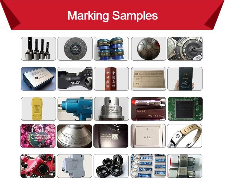 Maintenance Free Fiber Laser Engraving Machine Without Consumables for Series Number Company Name with Computer