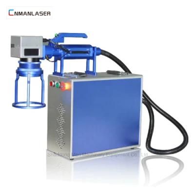 Handhold 20W Portable Fiber Laser Marking Machine for Metal Nonmetal