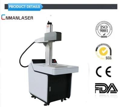 3D Dynamic Focus Mopa 60W 100W Color Fiber Laser Marking Machine for Color Black Deep Marking Curve Surfac