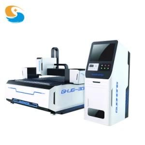 2021 Top Sellers Guohong Single Table 3015 1000W~6000W Fiber Laser Cutter for Sheet Metal Plate