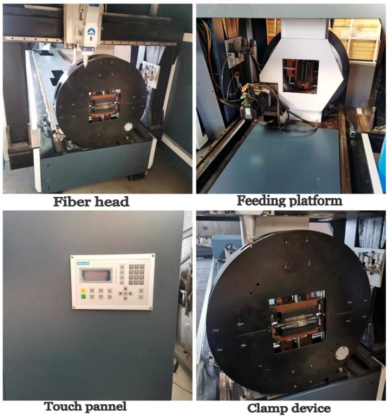 Fully Automatic CNC Laser Cutting Machine for Pipe and Tube with High Accuracy