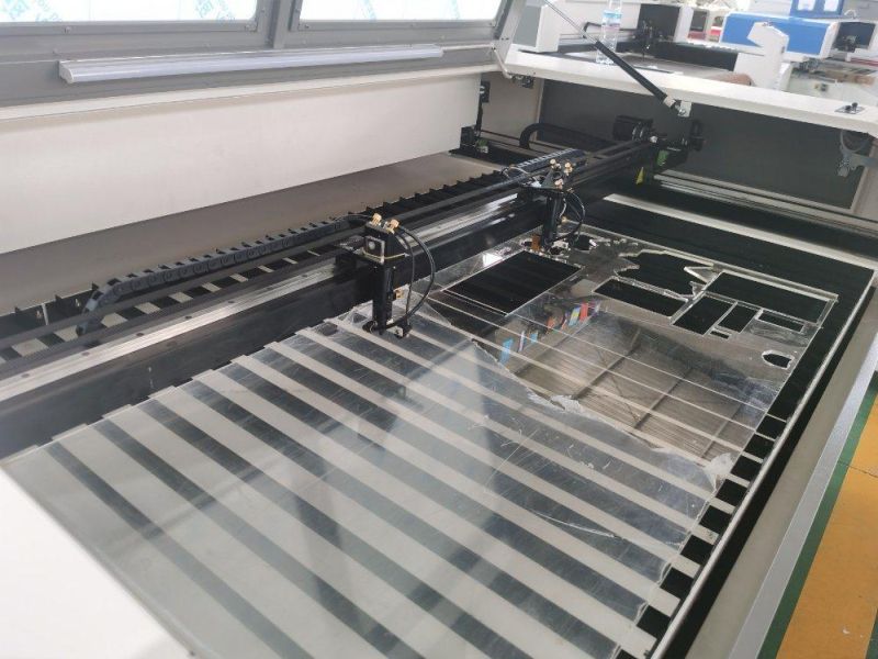 Flc1610d Dual Heads Laser Engraving Cutting Machine for Wood Acrylic