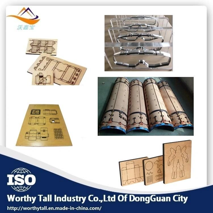China Factory Direct Sale Cutting 18mm Wood Die Board Laser Die Cutting Machine
