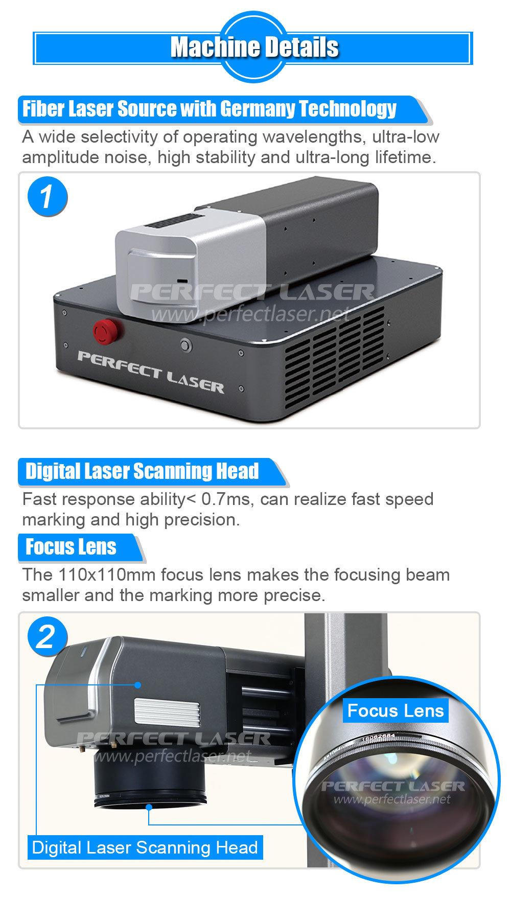20 W/30W/50W Mini Laser Maker, Engraver Machine for Metal and Plastic