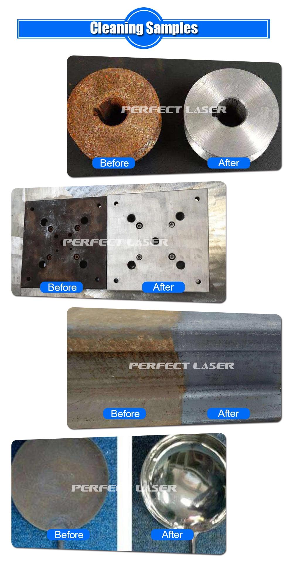Handheld 100W 200W Industrial Laser Metal Cleaning Derusting Machine