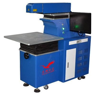 20W 30W Fiber Laser Marking 3D Laser Relief Texture Etching Machine