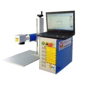 20W 30W 50W Mini Fiber Laser Marking Date Code Printing Mark Machine for Advertising Construction Works