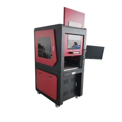 Desk Full Close Safety Shell 30W 50W 20W 100W Metal Sheet Raycus Fiber Laser Marking Machine
