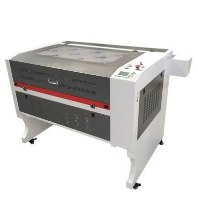6090 600*900 Work Area CO2 Laser Engraving Cutting Machine 60W 80W 100W Power Machine with Chiller