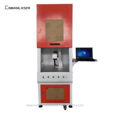 Desktop 20W Fiber Laser Metal Logo Label Marking Machine