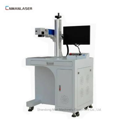 Desktop 30W Optical Fiber Laser Marking Machine for Gold Silver