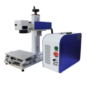 Small Stainless Steel Fiber Laser Marking Engraving Machine Manufactures