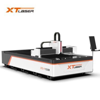 12mm Carbon Steel 10mm Stainless Steel Fiber Metal Laser Cutting Machine 1500*3000mm Wotking Size