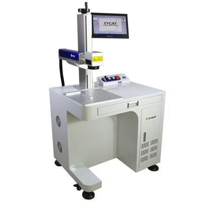 Cycjet Lf30plus Fiber Laser Marking Machine for Stainless Steel Card