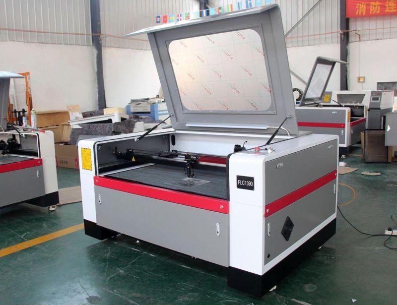 CO2 100W 300W 600W CNC Laser Cutting Engraving Machinery Flc1813