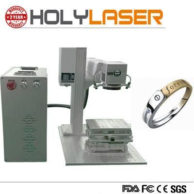 Hot Selling Gold Sliver Fiber Laser Marking Machine