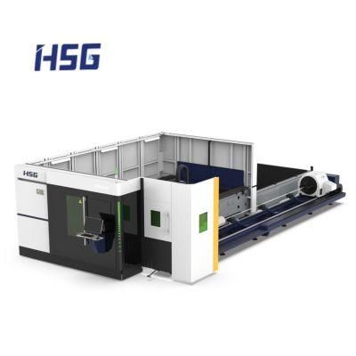 Intelligent Stroke Protection Laser Cutting Machine for Sheet and Pipes Steel Laser Cutting Equipment 15-30kw Power Supply