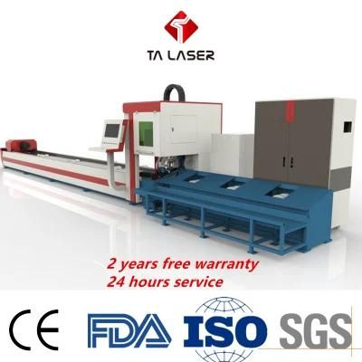 Raycus 1000W /1500W Metal Tube Cutting CNC Fiber Laser Cutting Machines