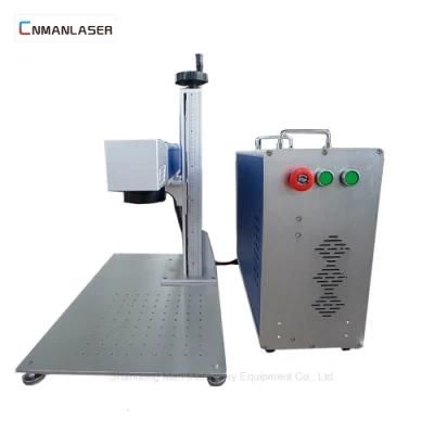 20W Fiber Laser Marking Machine for Electronic Components Sanitary Wares