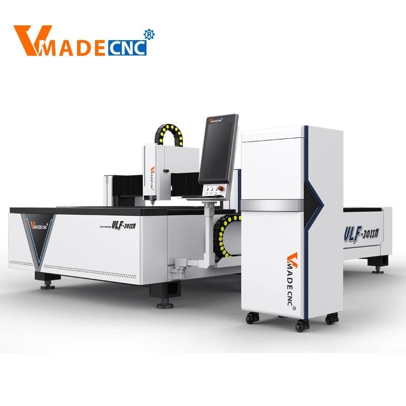 Vmade Laser Cutting Machine Fiber 500W 1000W 1500W Vlf 3015