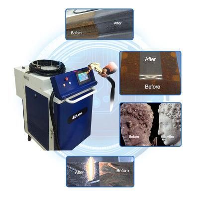 200W Automatic Laser Rust Remover Machine for Metal Cleaning Cleaner
