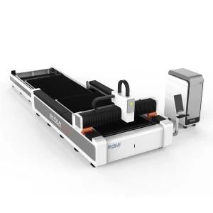 1500W Economic High Efficiency Exchange Platform Metal Fiber Laser Cutter with Ce Certificate for Carbon/Stainless/Aluminum/Brass 3015gc