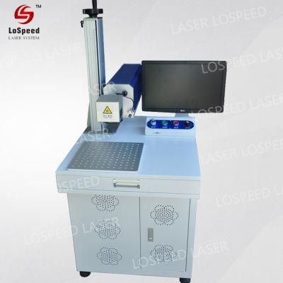 60W&#160; Hispeed Printing Flying Type CO2 Laser Marking Machine for Plastic Bottles