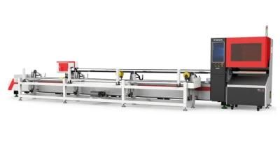 Professional Metal Stainless Steel Pipe Tube CNC Fiber Laser Cutting Machine