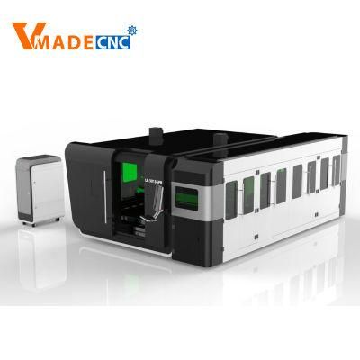 Aluminum 4000W Fiber Laser Cutting Machine