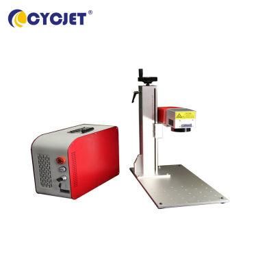 Cycjet Lf30 Desktop Portable Qr or Logo Coding Laser Marking Machine