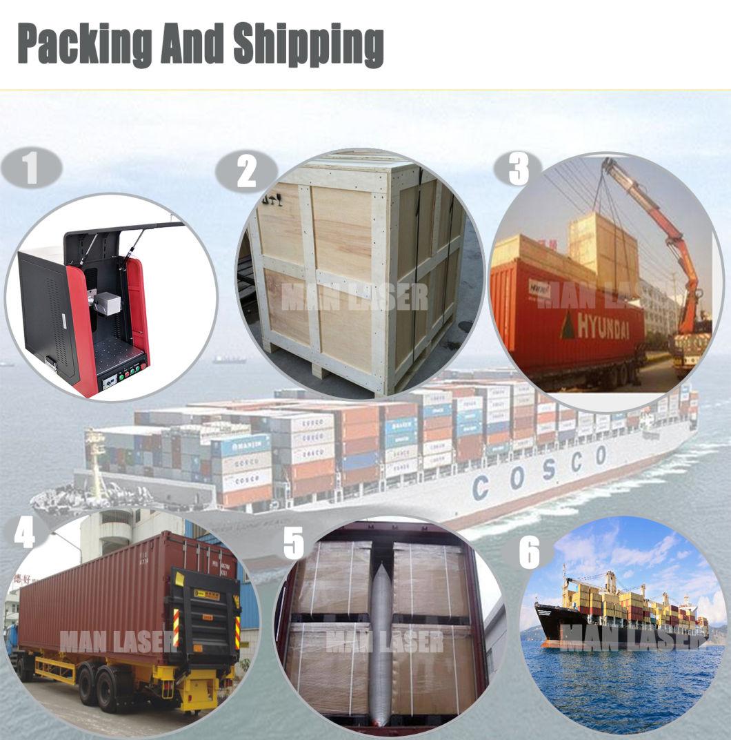 20W Split Fiber Laser Marking /Cutter Machine for Rubber