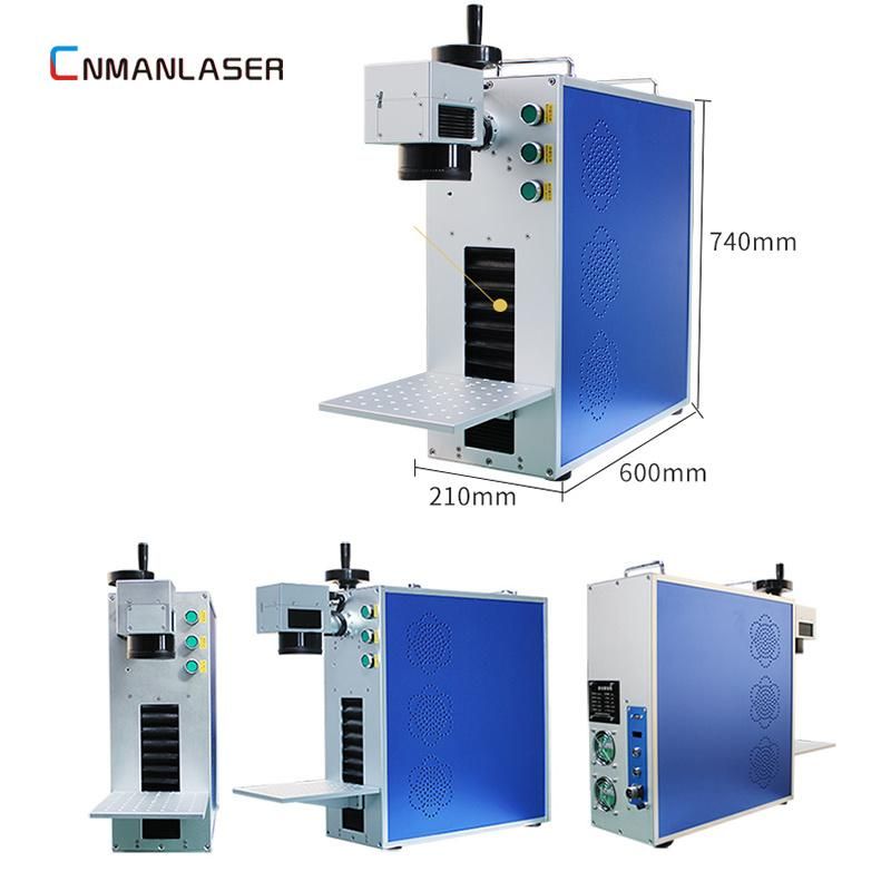 20W 30W Fiber Laser Machine Price with Ezcad / Laser Manufacturer