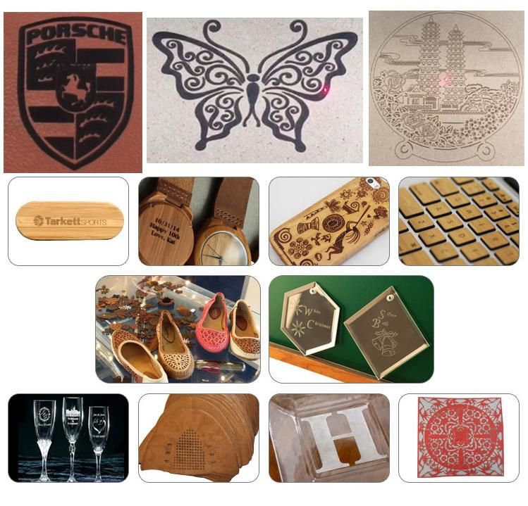 Card RF Marking Equipment Paper Laser Cutting Machine
