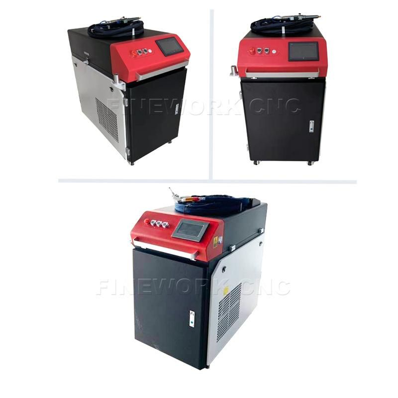 Portable 1000W 1500W 2000W Stainless Steel Aluminum Copper Metal Fiber Laser Welding Machine