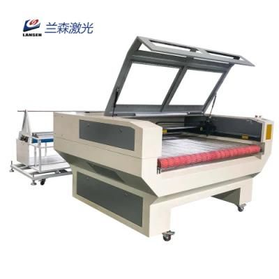 1610 80W CO2 Cloth Laser Cutter Engraver with Automatic Feeding