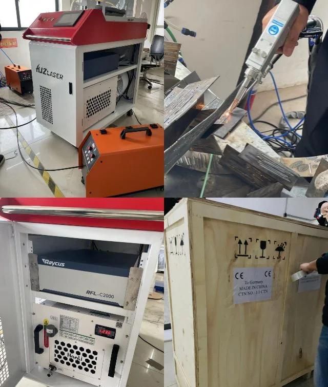 China Factory Hjz Laser 1000W 1.5kw 2kw Handheld Fiber Laser Welding Machines