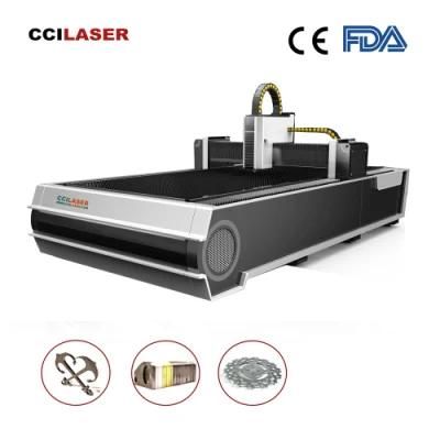 China Manufacturer Cci Laser-3015 1000W/3000W/4000W/6000W CNC Metal Sheet and Tube Fiber Laser Cutting Cutter Machine with Cheap Price
