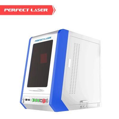 Fully Enclosed Fiber Laser Engraving Marking Machine for Gold and Silver Jewelry