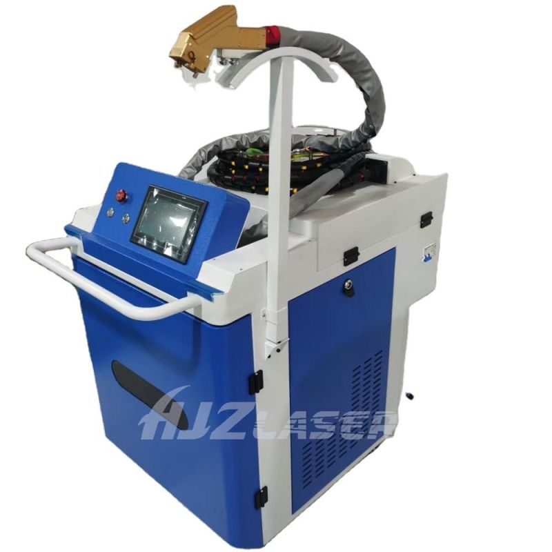 200W Portable Backpack Oil Metal Surface Rust Removal Fiber Laser Cleaning Machine Price for Paint Pistol Mold Truck Spot CNC Handheld Cleaner 60W 1000W 1kw
