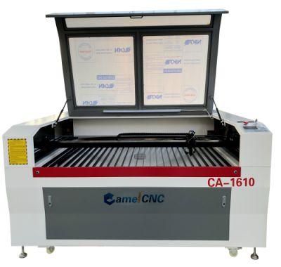 Acrylic MDF Wood Fabric Leather Laser Cutter CO2 CNC Laser Cutting Machine Price 100W 130W 150W Ca-1390 1610