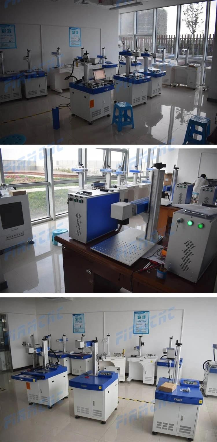30W Plastic Bags Fast Speed Laser Printer Fiber Marking Machine